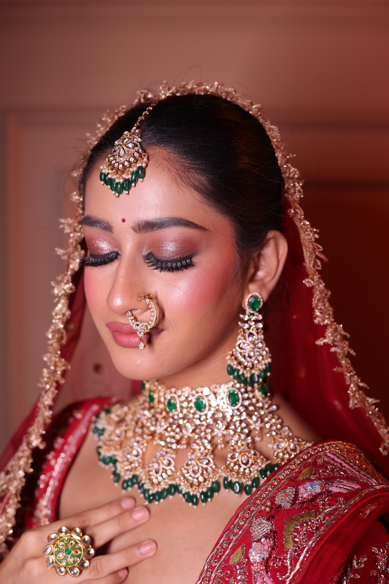 Bridal Makeup closeup